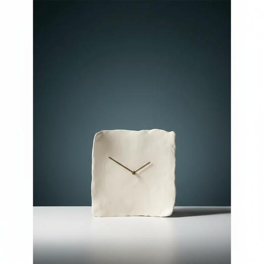 Minimalistische Wanduhr